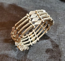 Load image into Gallery viewer, Antique Silver Moroccan Berber Bracelet Ethnic Tribal, ethnic tribal, tribal bracelets,Moroccan jewelry, ethnic jewelry, Tuareg bracelets
