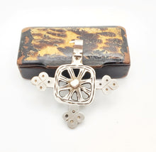 Load image into Gallery viewer, Ethiopian Christian 925 silver Coptic cross pendant ,silver cross, religious cross, Ethiopian Cross, Coptic Cross, ethiopian Silver
