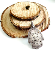 Load image into Gallery viewer, Moroccan Old silver Hand of Fatima Hamsa Pendant silver 925, Amulet,Berber Jewelry,African Jewelry,Moroccan Jewelry,Hand of Fatima Charm,
