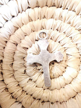 Load image into Gallery viewer, Ethiopian 925 silver cross pendant, silver cross ,silver Jewelry, Ethiopian Jewelry, Handcrafted pendant
