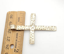 Load image into Gallery viewer, Ethiopian Christian silver cross pendant cross,religious cross,Ethiopian Cross,Coptic Cross,Coptic ethiopian bronze
