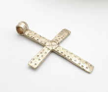 Load image into Gallery viewer, Ethiopian Christian silver cross pendant cross,religious cross,Ethiopian Cross,Coptic Cross,Coptic ethiopian bronze

