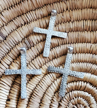 Load image into Gallery viewer, Ethiopian Christian silver cross pendant cross,religious cross,Ethiopian Cross,Coptic Cross,Coptic ethiopian bronze
