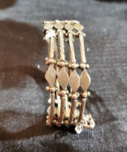 Load image into Gallery viewer, Antique Silver Moroccan Berber Bracelet Ethnic Tribal, ethnic tribal, tribal bracelets,Moroccan jewelry, ethnic jewelry, Tuareg bracelets
