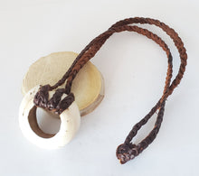 Load image into Gallery viewer, Antique shell slices Necklace Berber Morocco tribal jewelry,old shell slices,Moroccan jewelry,shell Necklace,Ethiopia Silver
