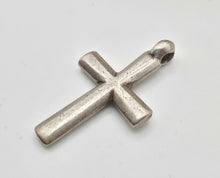 Load image into Gallery viewer, Antique Ethiopian Christian silver cross pendant,Amulet pendant,Genuine old neckcross,Good silver,Boho jewelry
