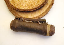 Load image into Gallery viewer, 1 Old Ethiopian Leather Healing Scroll Protection Amulet large size Kitabe,religious pendant,Ethiopian Amulet,Leather,Manuscripts Scroll
