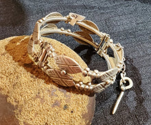 Load image into Gallery viewer, Antique Silver Moroccan Berber Bracelet Ethnic Tribal, ethnic tribal, tribal bracelets,Moroccan jewelry, ethnic jewelry, Tuareg bracelets
