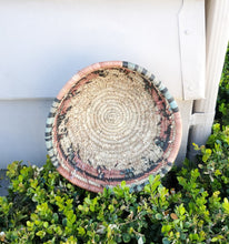 Load image into Gallery viewer, Ethiopian decorative basket handwoven basket large basket, African Art, Décor Baskets,bread basket,Ethiopian Basket
