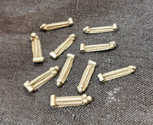 Load image into Gallery viewer, 10 Old Ethiopian Telsum Silver Phallic Pendants beads,Ethiopian Beads,Hand Crafted, Ethiopian Telsum,african Silver, ethiopian jewelry
